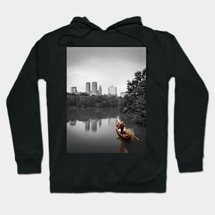 Central Park Manhattan Gondola Boat NYC Hoodie